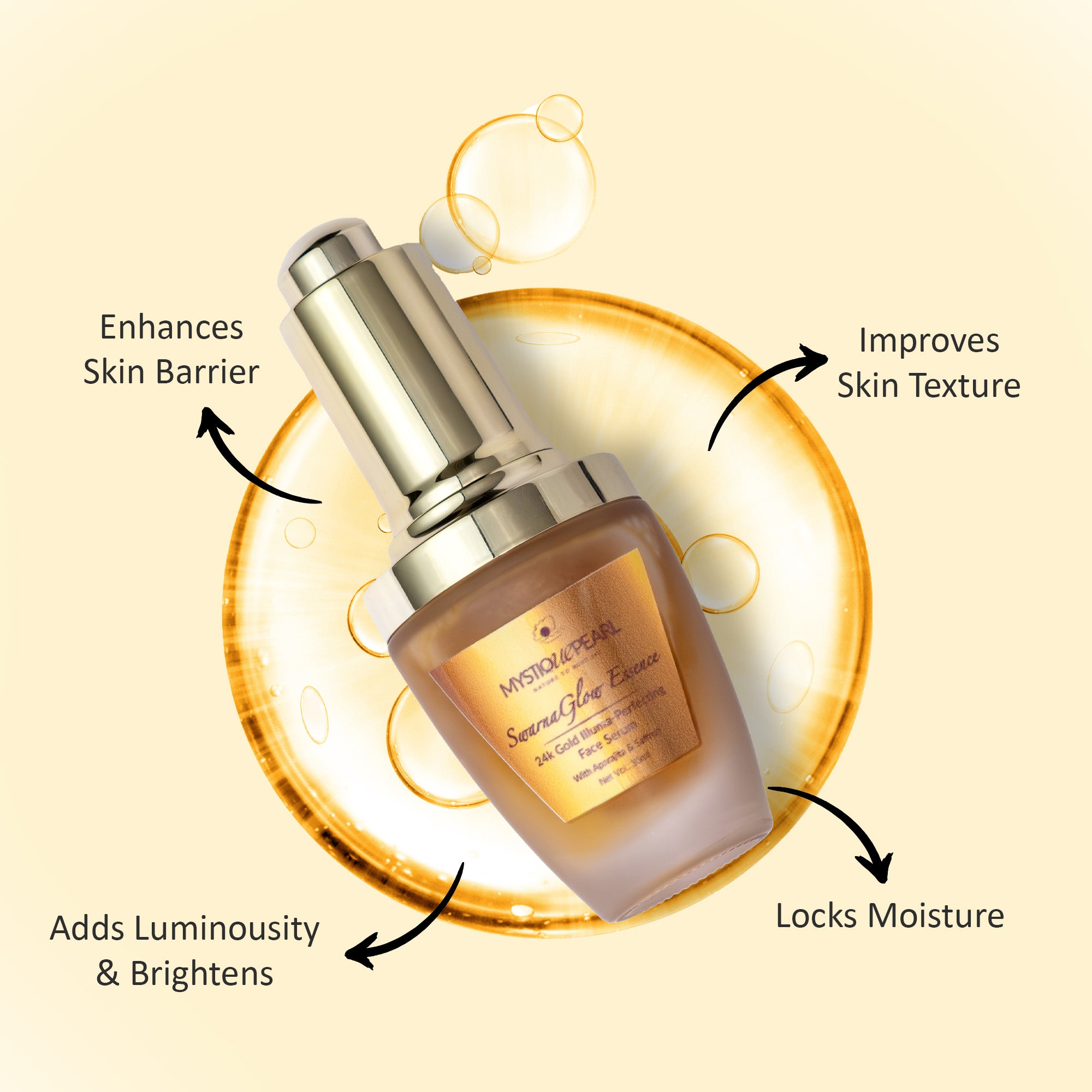 SwarnaGlow Illuma-Perfecting Face Serum with Cutibiome CLR