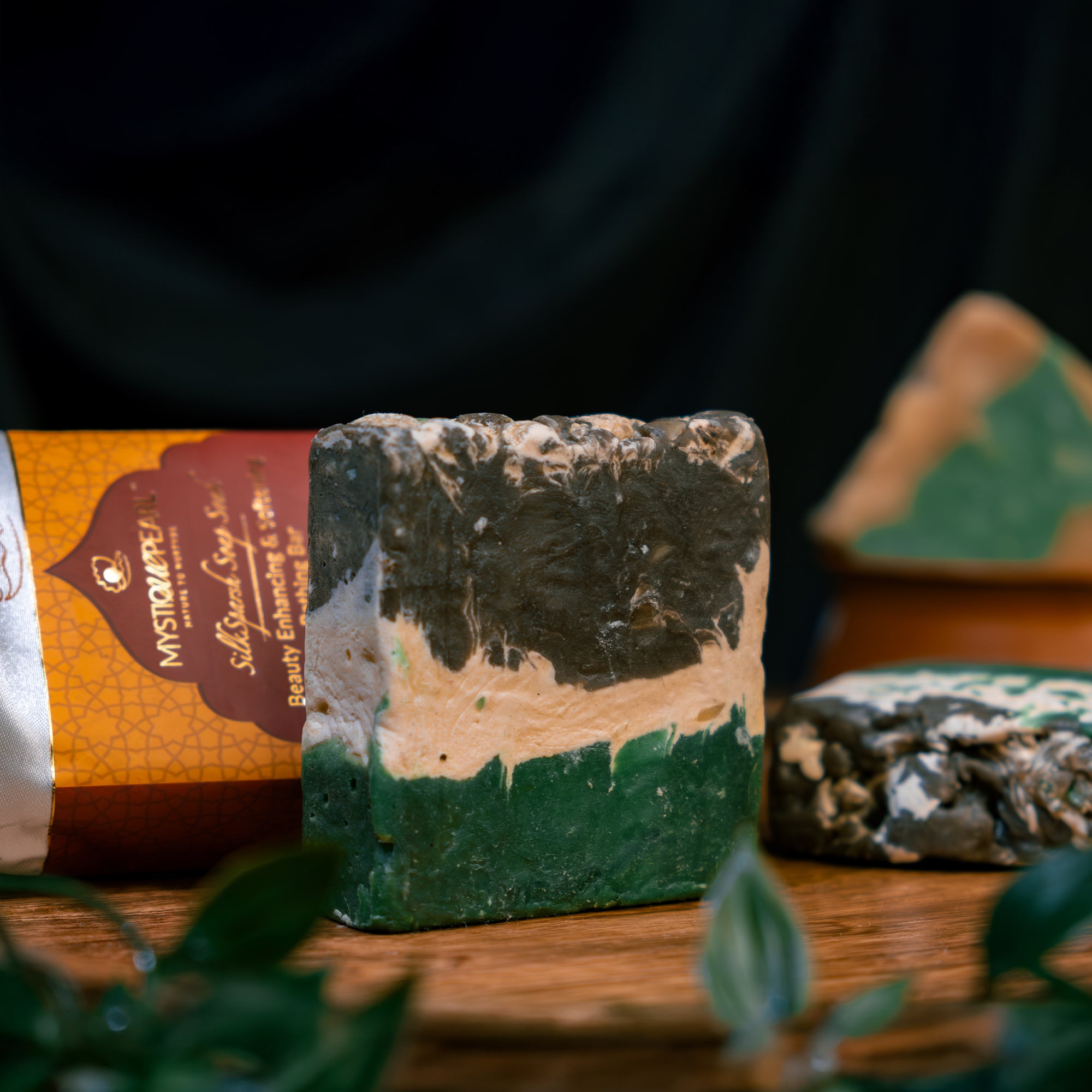 SilkSparsh Soap Soak Beauty Enhancing Handcrafted Bathing Bar with Helichrysum Essential Oil