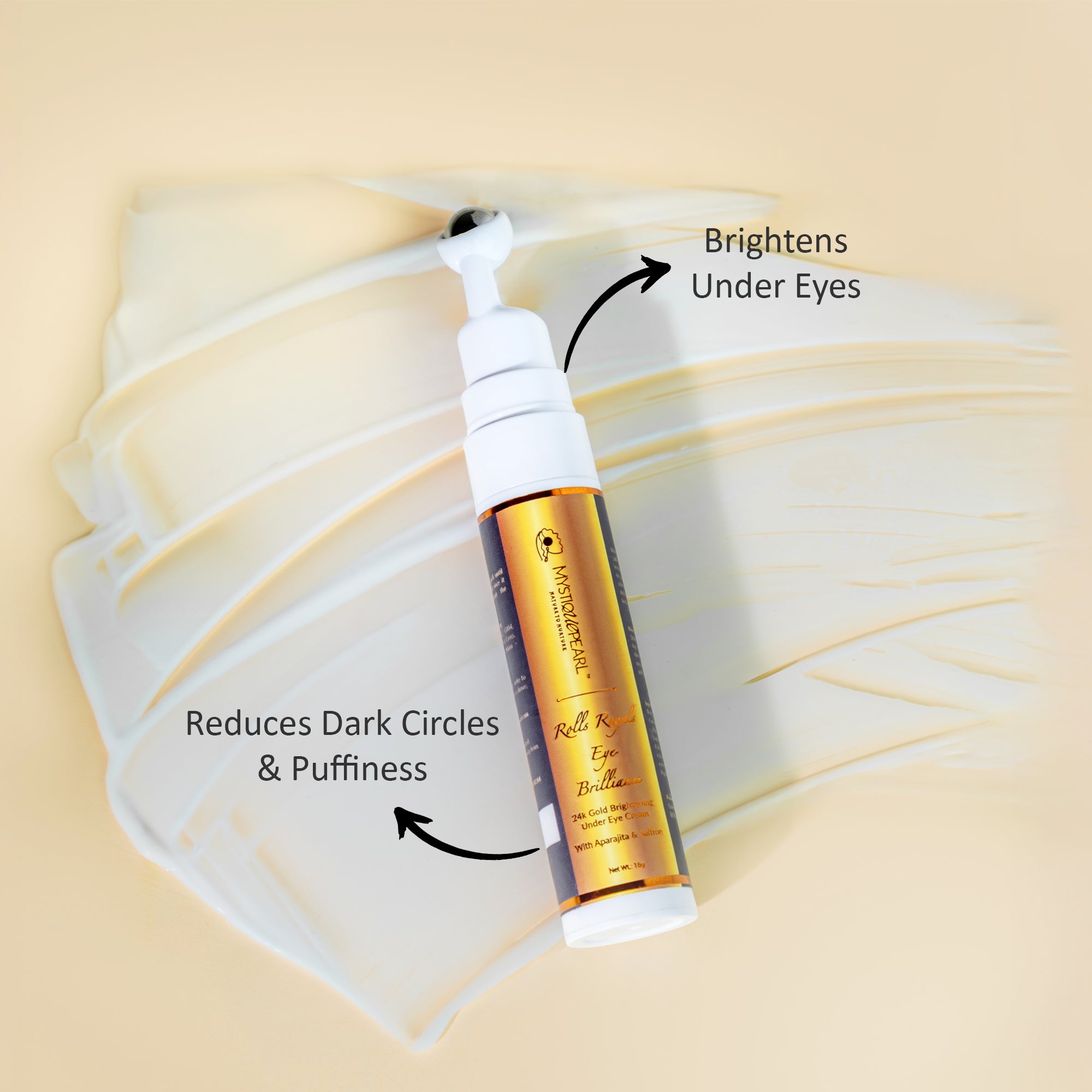 Rolls Royals Eye Brilliance Brightening Under Eye Cream-Gel with Arnica Extract