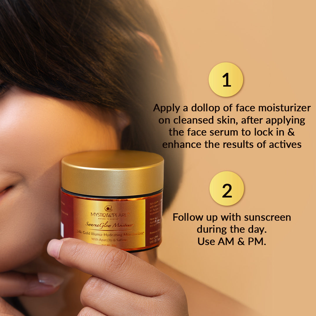SwarnaGlow Illuma-Hydrating Face Moisturizer with Coenzyme Q10