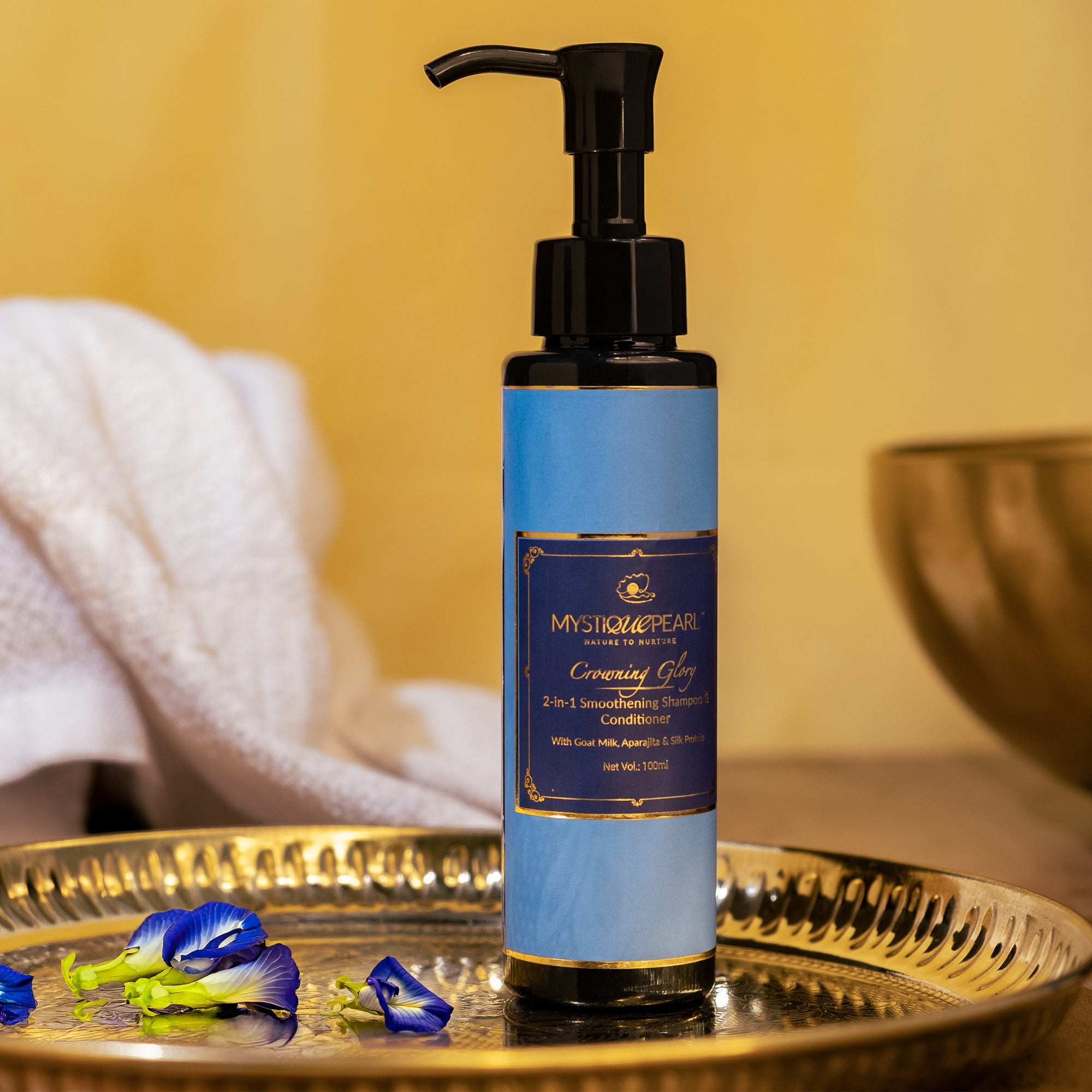 Crowning Glory Smoothening 2-in-1 Shampoo & Conditioner with Kalonji Oil